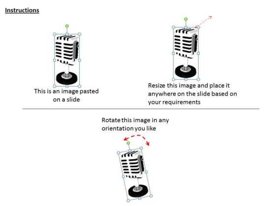 stock_photo_enjoy_radio_singing_powerpoint_template_2