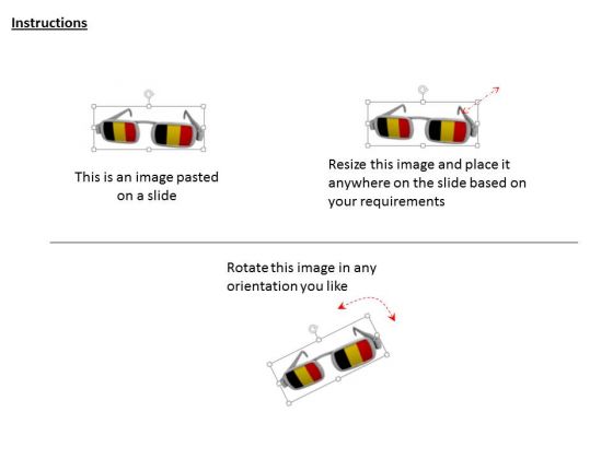 stock_photo_eye_glass_with_germany_flag_powerpoint_slide_2