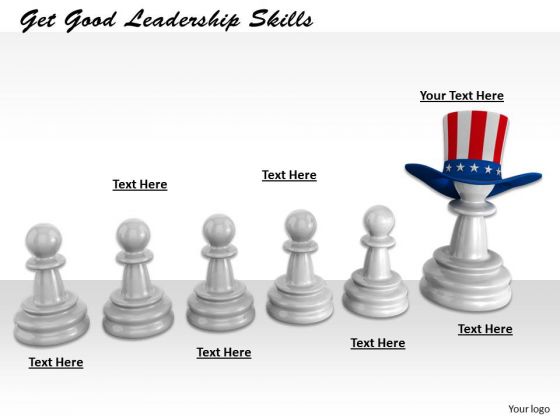 Stock Photo Get Good Leadership Skills PowerPoint Template Stock Photo Get Good Leadership Skills PowerPoint Template