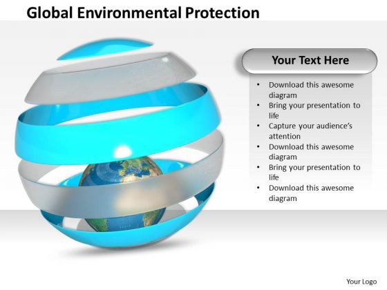 Stock Photo Global Environmental Protection PowerPoint Template Stock Photo Global Environmental Protection PowerPoint Template