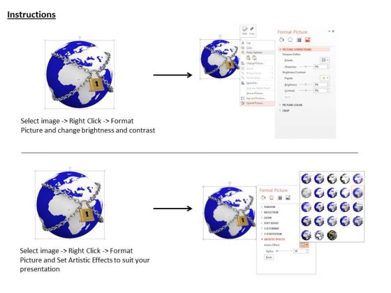 stock_photo_globe_covered_with_chain_and_lock_image_graphics_for_powerpoint_slide_3