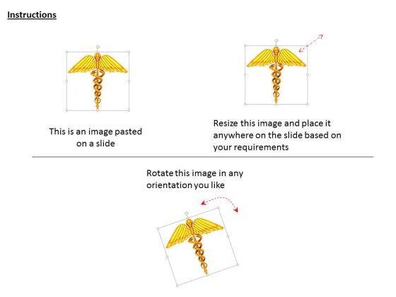 stock_photo_gold_color_medical_symbol_powerpoint_slide_2