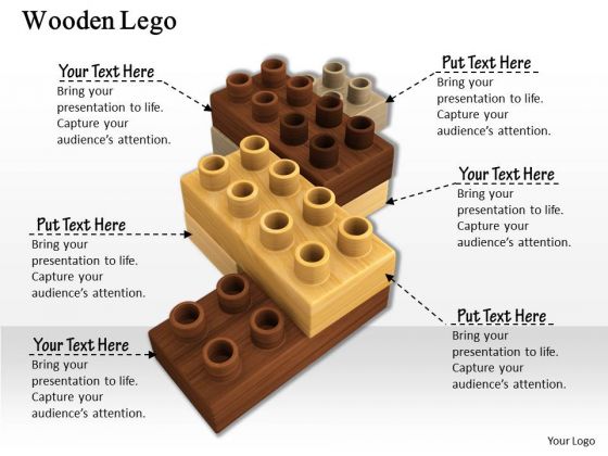 Stock Photo Graphics Of Brown Lego Blocks PowerPoint Slide Stock Photo Graphics Of Brown Lego Blocks PowerPoint Slide