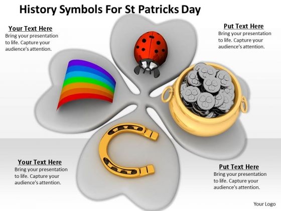 Stock Photo History Symbols For St Patricks Day PowerPoint Template Stock Photo History Symbols For St Patricks Day PowerPoint Template