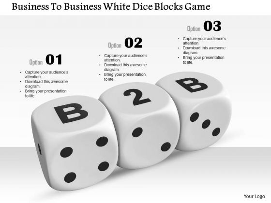 Stock Photo Illustration Of B2b Marketing Strategy PowerPoint Slide Stock Photo Illustration Of B2b Marketing Strategy PowerPoint Slide