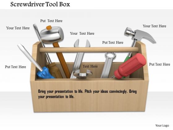 Stock Photo Illustration Of Mechanic Tools Box PowerPoint Slide Stock Photo Illustration Of Mechanic Tools Box PowerPoint Slide
