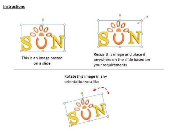 Stock Photo Illustration Of Shining Sun Pwerpoint Slide best impactful