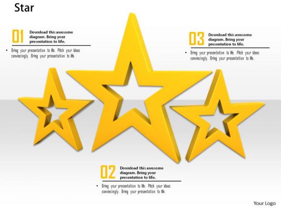 Stock Photo Illustration Yellow Shiny Stars PowerPoint Slide Stock Photo Illustration Yellow Shiny Stars PowerPoint Slide