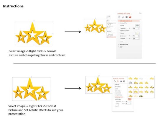 stock_photo_illustration_yellow_shiny_stars_powerpoint_slide_3