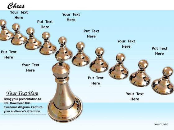 Stock Photo Image Of Chess Pieces PowerPoint Slide Stock Photo Image Of Chess Pieces PowerPoint Slide