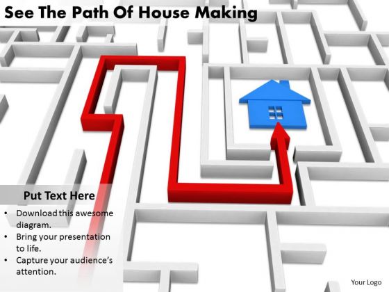 Stock Photo Innovative Marketing Concepts See The Path Of House Making Business Clipart Stock Photo Innovative Marketing Concepts See The Path Of House Making Business Clipart