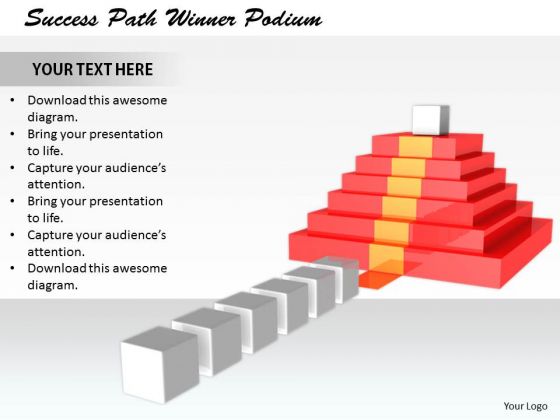 Stock Photo It Business Strategy Success Path Winner Podium Images Stock Photo It Business Strategy Success Path Winner Podium Images