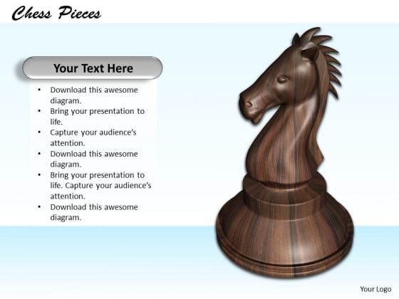 Stock Photo Knight Piece In The Game Of Chess PowerPoint Slide Stock Photo Knight Piece In The Game Of Chess PowerPoint Slide