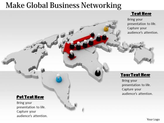 Stock Photo Make Global Business Networking PowerPoint Template Stock Photo Make Global Business Networking PowerPoint Template
