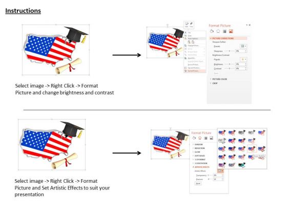 stock_photo_map_of_united_states_with_graduation_cap_powerpoint_slide_3