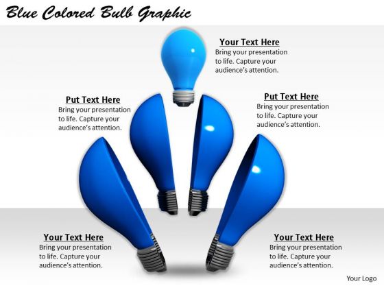 Stock Photo Marketing Concepts Blue Colored Bulb Graphic Business Image Stock Photo Marketing Concepts Blue Colored Bulb Graphic Business Image