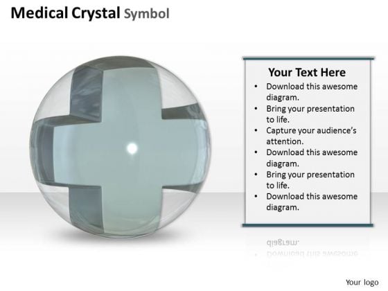Stock Photo Medical Crystal Ball PowerPoint Slide