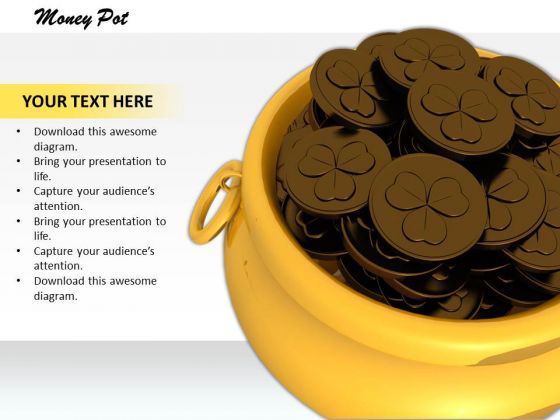 Stock Photo Money Pot Patrick Day PowerPoint Slide Stock Photo Money Pot Patrick Day PowerPoint Slide