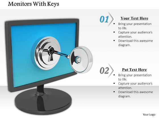 stock_photo_monitor_with_lock_and_key_security_powerpoint_slide_1