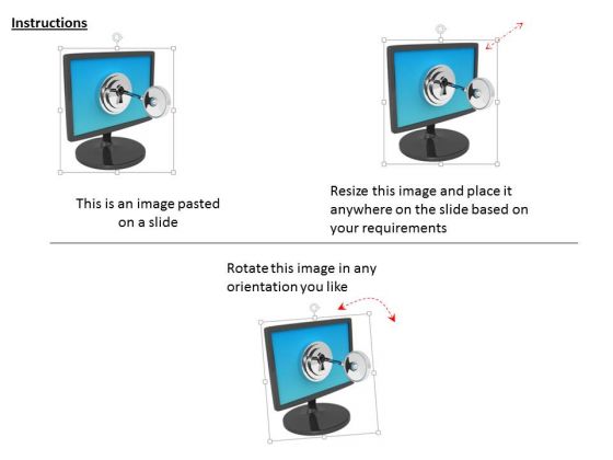 stock_photo_monitor_with_lock_and_key_security_powerpoint_slide_2