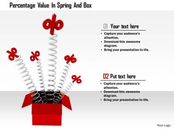 Stock Photo Percentage Value In Spring And Box PowerPoint Slide Stock Photo Percentage Value In Spring And Box PowerPoint Slide