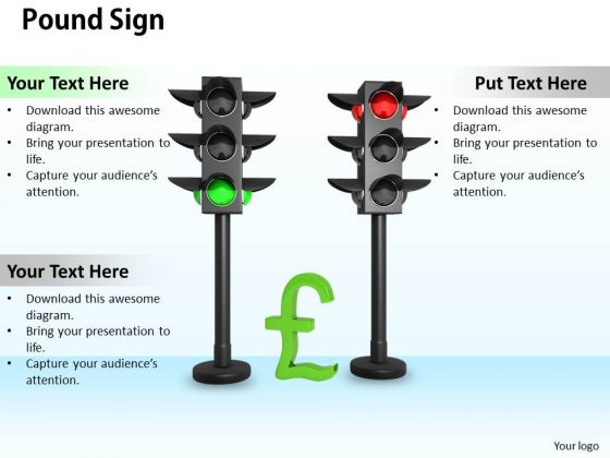 Stock Photo Pound Sign In Traffic Lights PowerPoint Slide Stock Photo Pound Sign In Traffic Lights PowerPoint Slide