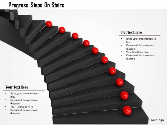 Stock Photo Progress Steps On Stairs PowerPoint Slide Stock Photo Progress Steps On Stairs PowerPoint Slide