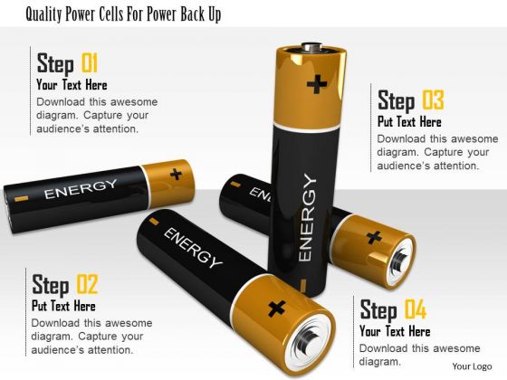Stock Photo Quality Power Cells For Power Back Up PowerPoint Slide Stock Photo Quality Power Cells For Power Back Up PowerPoint Slide