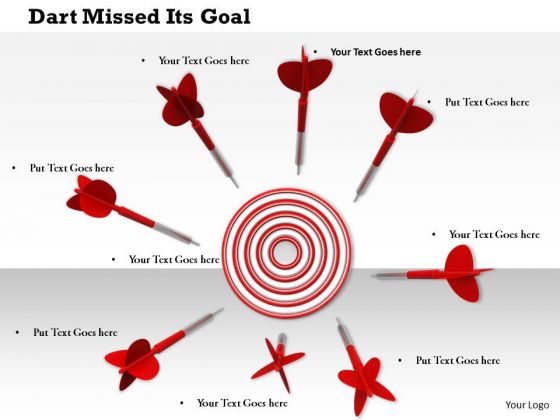 Stock Photo Red Arrows Around Target Board PowerPoint Slide Stock Photo Red Arrows Around Target Board PowerPoint Slide
