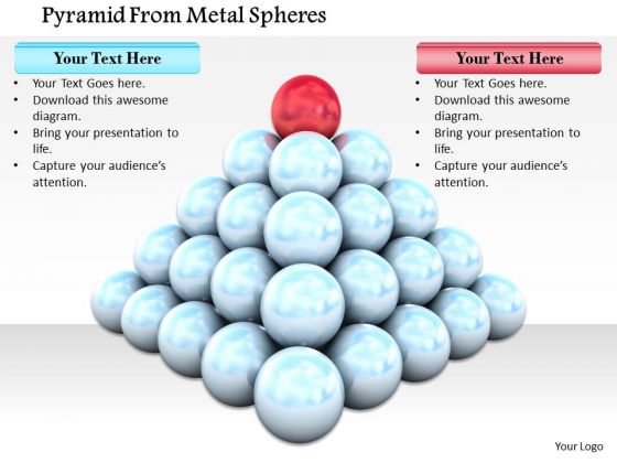 Stock Photo Red Ball On Top Of Pyramid Pwerpoint Slide Stock Photo Red Ball On Top Of Pyramid Pwerpoint Slide