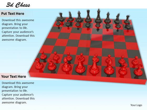 Stock Photo Red Chess Board Game In Red Color PowerPoint Slide Stock Photo Red Chess Board Game In Red Color PowerPoint Slide