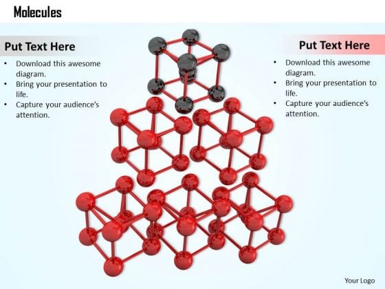 Stock Photo Red Colored Molecular Design For Material PowerPoint Slide Stock Photo Red Colored Molecular Design For Material PowerPoint Slide
