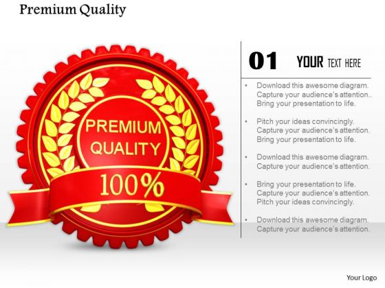Stock Photo Red Logo Design Of Premium Quality PowerPoint Slide Stock Photo Red Logo Design Of Premium Quality PowerPoint Slide