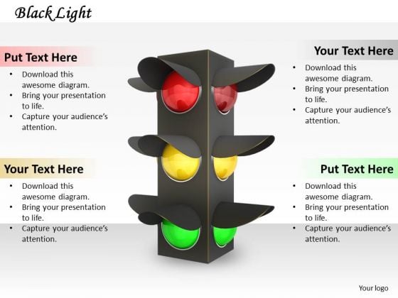 Stock Photo Red Yellow And Green Signals For Traffic PowerPoint Slide Stock Photo Red Yellow And Green Signals For Traffic PowerPoint Slide