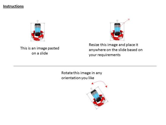 stock_photo_server_in_lifesaving_ring_for_data_security_powerpoint_slide_2
