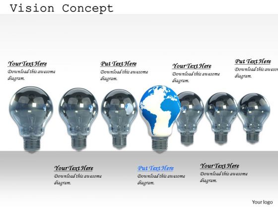Stock Photo Shining Globe Bulb Ahead Of Other Bulbs PowerPoint Slide Stock Photo Shining Globe Bulb Ahead Of Other Bulbs PowerPoint Slide