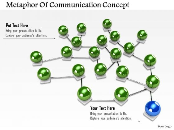 Stock Photo Spheres Connected With One Different Sphere Concept Network PowerPoint Slide Stock Photo Spheres Connected With One Different Sphere Concept Network PowerPoint Slide