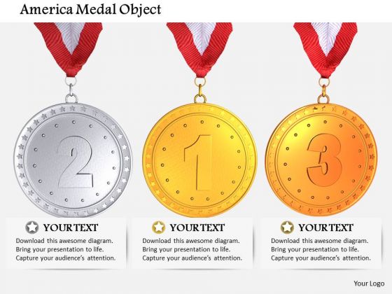 Stock Photo Sports Style Medals Of First Second And Third Prize PowerPoint Slide Stock Photo Sports Style Medals Of First Second And Third Prize PowerPoint Slide