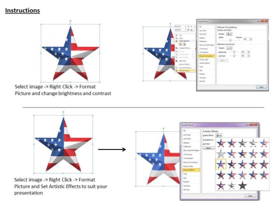 stock_photo_star_design_with_us_flag_powerpoint_slide_3