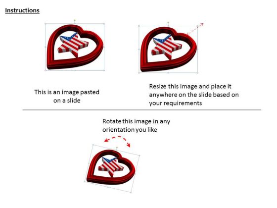 stock_photo_star_of_usa_flag_with_heart_symbol_powerpoint_slide_2