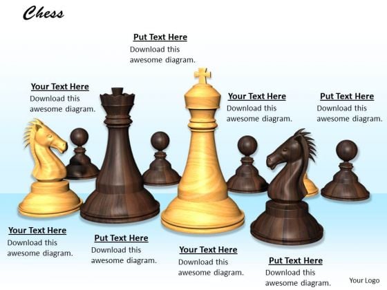 Chess Strategy  Great PowerPoint ClipArt for Presentations