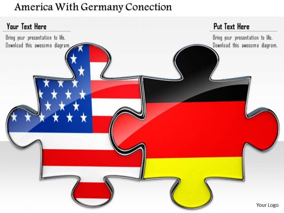 Stock Photo Us And Germany Union Flag Puzzle PowerPoint Slide Stock Photo Us And Germany Union Flag Puzzle PowerPoint Slide