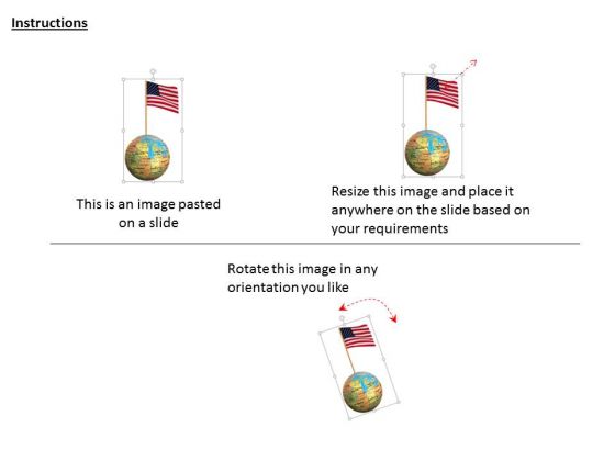 stock_photo_usa_flag_on_globe_for_success_powerpoint_slide_2