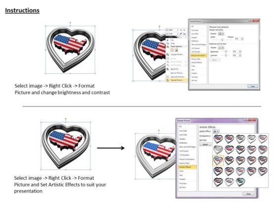 stock_photo_usa_map_inside_silver_heart_powerpoint_slide_3