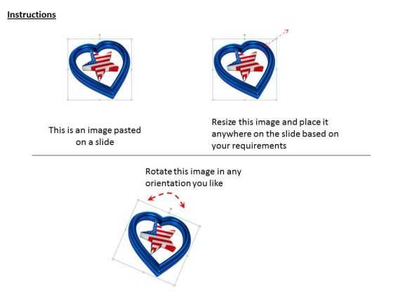 stock_photo_usa_star_inside_blue_heart_symbol_powerpoint_slide_2
