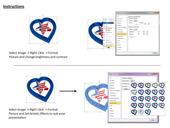 stock_photo_usa_star_inside_blue_heart_symbol_powerpoint_slide_3