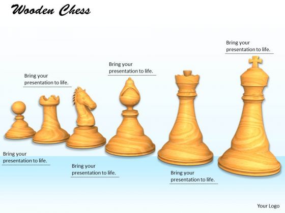 Stock Photo White Pieces Of Chess Game PowerPoint Slide Stock Photo White Pieces Of Chess Game PowerPoint Slide