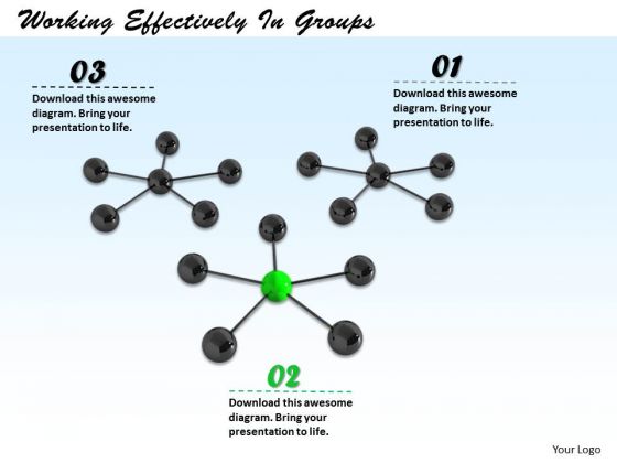 Stock Photo Working Effectively In Groups PowerPoint Template Stock Photo Working Effectively In Groups PowerPoint Template