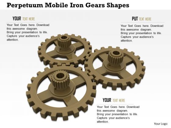 Stock Photo Working Gears PowerPoint Slide Stock Photo Working Gears PowerPoint Slide