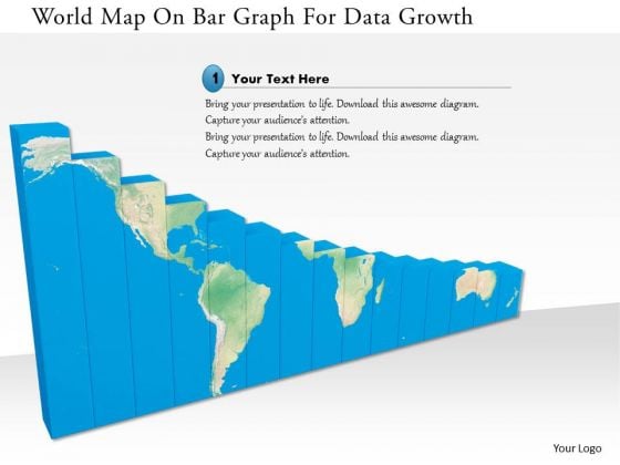 Stock Photo World Map On Bar Graph For Data Growth Image Graphics For PowerPoint Slide Stock Photo World Map On Bar Graph For Data Growth Image Graphics For PowerPoint Slide
